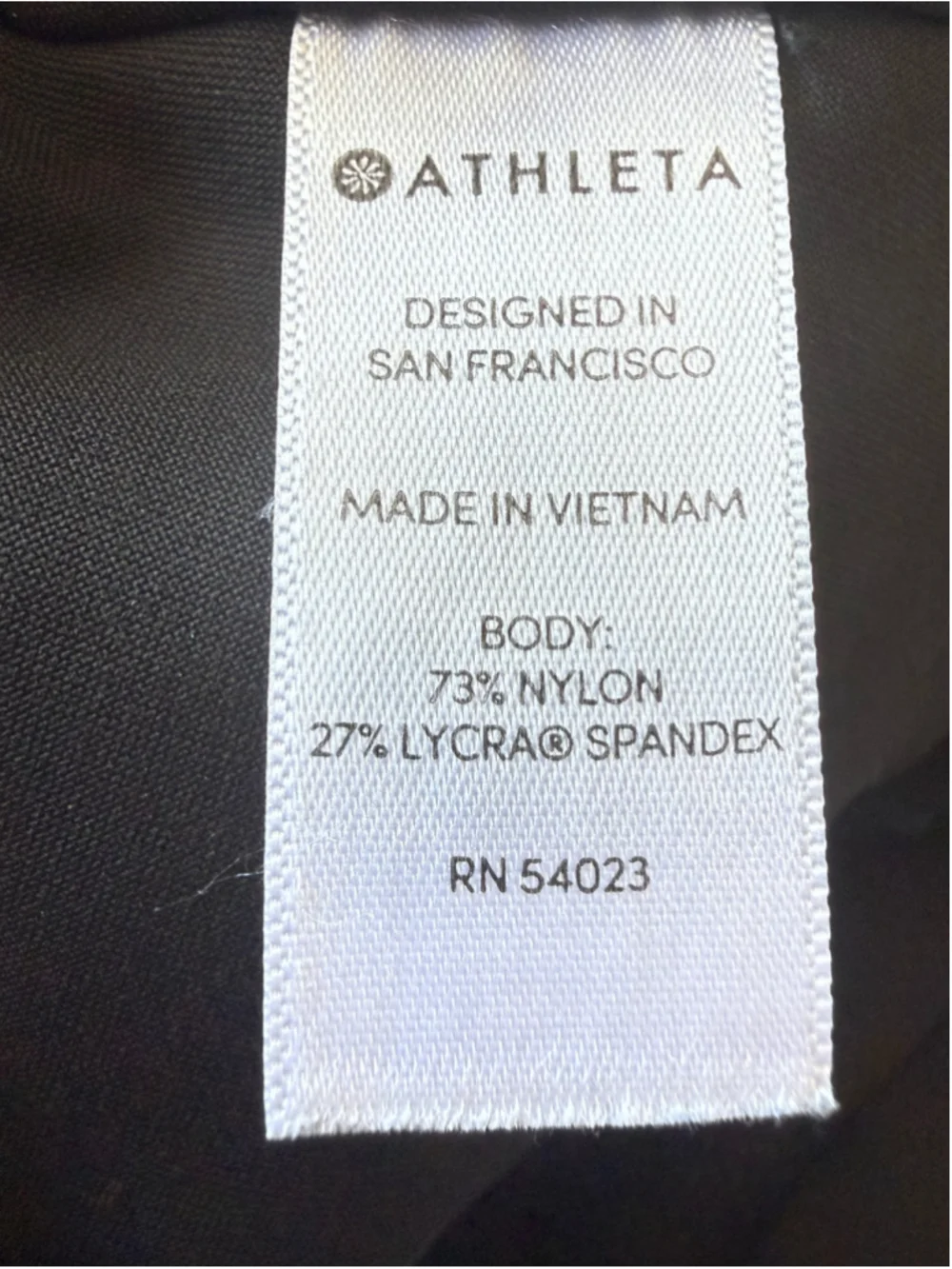 Womens Athleta Stellar Crop Pant Black Size XS Travel Packable work